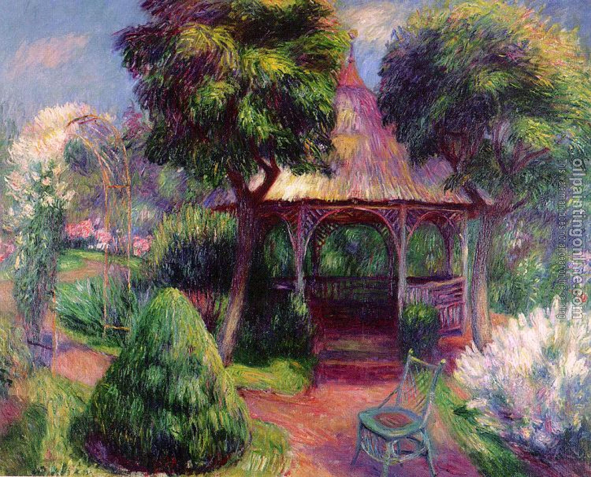 William James Glackens - Garden in Hartford